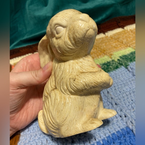 NLA PBM // Ceramic Vintage Bunny Rabbit Figure Decor - Picture 7 of 16